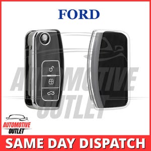 3 Tasten für Ford Fiesta Mondeo C-Max Galaxy Schlüsselanhänger