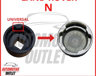 Discovery 3/4 Locking Wheel Nut Bolt Key N For Land Rover Range Rover KBM500140