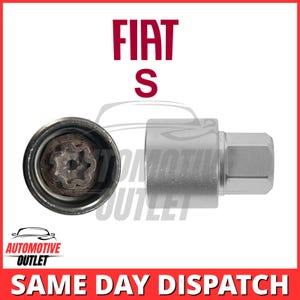 Master Locking Wheel Veiligheidsmoerboutverwijderaar Sleuteldop S voor FIAT