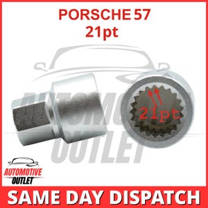 Security Master 57 LWNK 21 Spline Key for Porsche, UK 24 Tracked