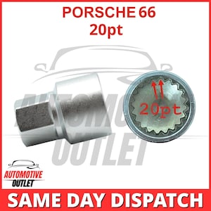Security Master 66 LWNK 20 Spline Key for Porsche, UK 24 Tracked