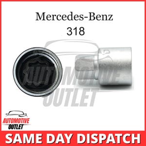 Hoofdbeveiligingswielvergrendelingsbout Sleutel 318, dop 17 mm voor MERCEDES A C E-klasse