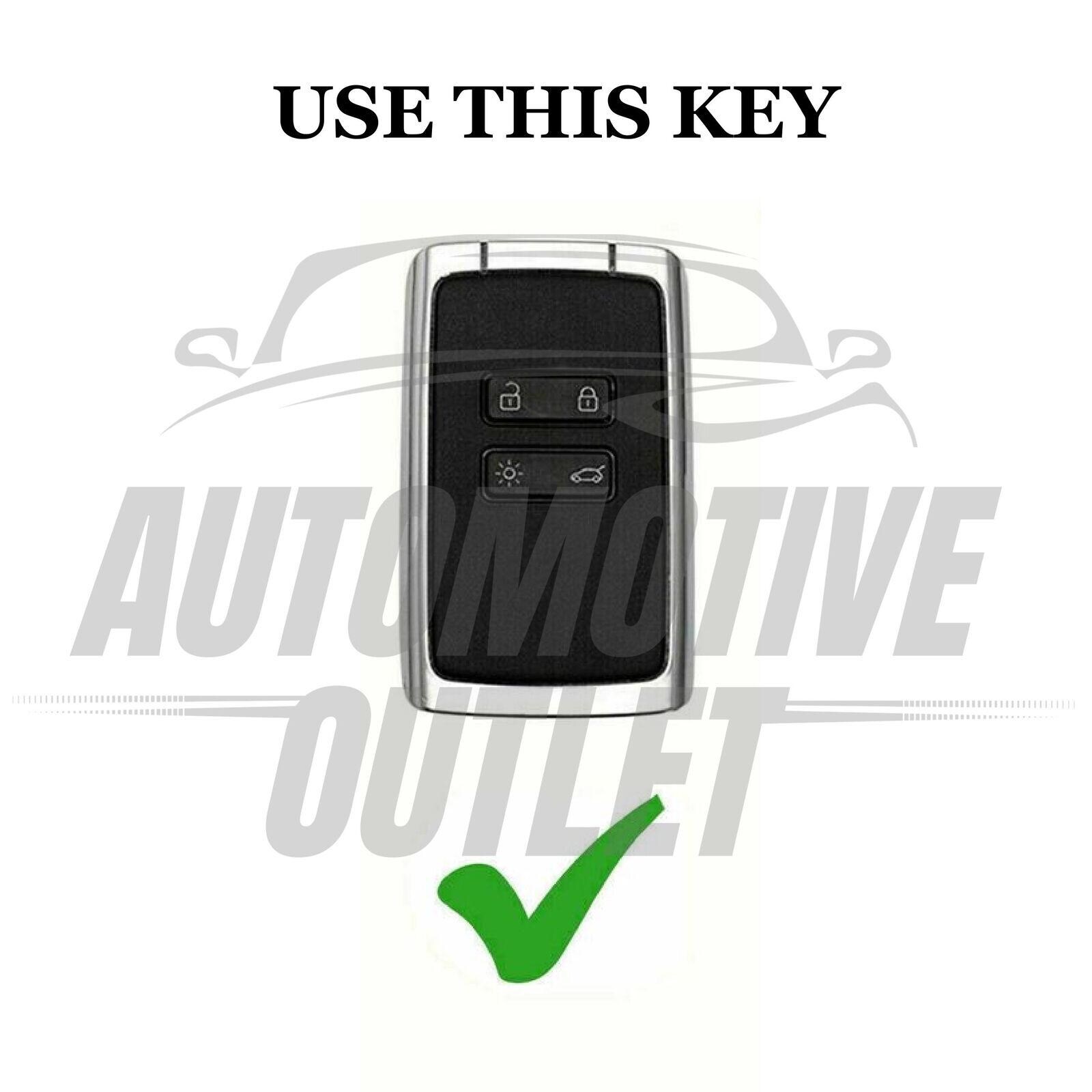Cover Chiave Auto In TPU Nera Per Renault Clio, Megane IV, Captur, Kadjar, Dacia Duster 2 - Protezione Antiurto