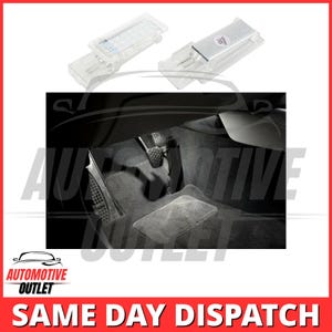 2X MK5 MK6 MK7 7.5 Internal Led Footwell Door Lights for VW, White