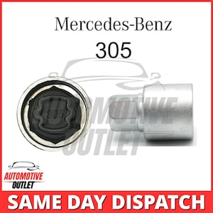 Hoofdbeveiligingswielvergrendelingsbout sleutel 305, dop 17 mm voor MERCEDES A C E-klasse
