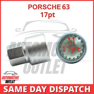 Security Master 63 LWNK 17 Spline Key for Porsche, UK 24 Tracked