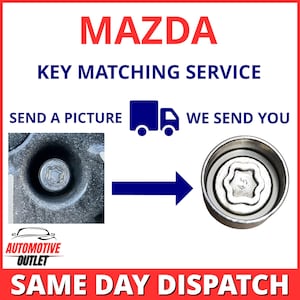 Servicio de emparejamiento de tuercas de seguridad para ruedas, llave hexagonal de 21 mm para MAZDA Mx5 Cx5