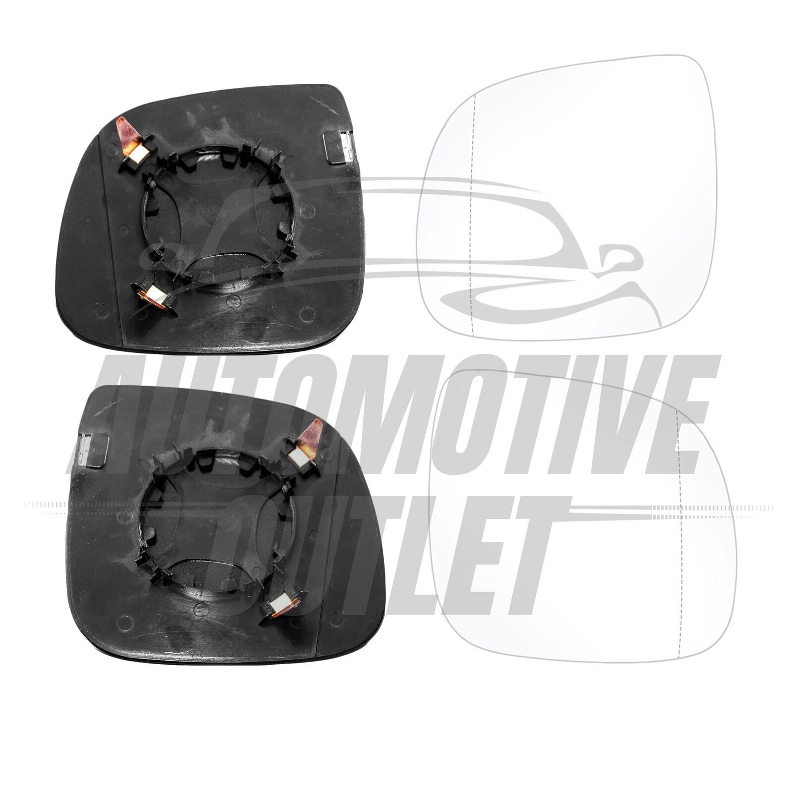 Wing Mirror Store Left Side Wing Door Mirror Glass For VW Transporter T5 2003-2009 – Convex, Self-Adhesive