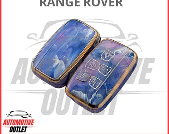 Key cover case for land rover range rover discovery evoque sport velar jaguar