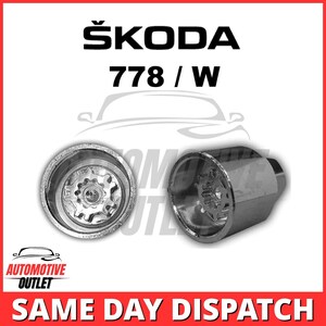 778/W Master Locking 17 mm wielbeveiligingsmoer Sleutelbout dopsleutelverwijderaar voor SKODA