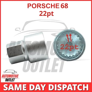 Security Master 68 LWNK 22 Spline Key for Porsche, UK 24 Tracked