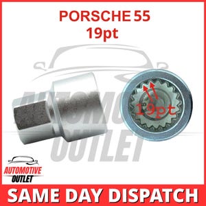 Security Master 55 LWNK 19 Spline Key for Porsche, UK 24 Tracked
