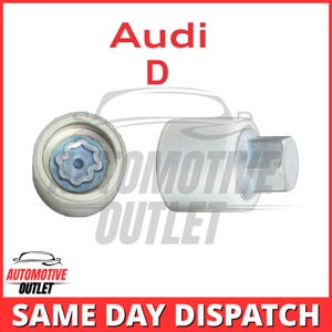 804 Letter D Master Locking Wheel Security Bolt Socket Antidiefstalsleutel voor AUDI