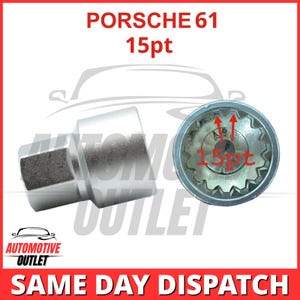 Security Master 61 LWNK 15 Spline Key for Porsche, UK 24 Tracked