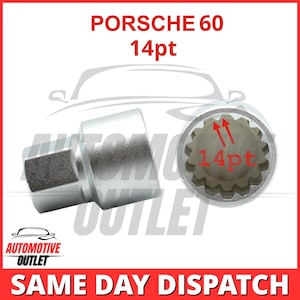 Security Master 60 LWNK 14 Spline Key for Porsche, UK 24 Tracked