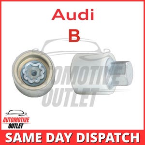 Master Locking Wheel-beveiligingsbout Sleutel 802/B dop 17 mm, Audi A3 A4 A5 A6 TT