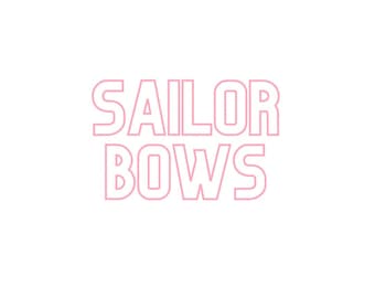 Sailor Bows / Dog Sailor Bows / Dog Sailor / Collar Sailor Bow / Over the Collar Sailor Bow / Velcro Sailor Bow