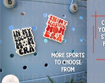 Sport Bogg Charm, Bogg Bit, Sports Bag, My Mom Era, Sports Mom Era, Soccer, Baseball, Softball, Volleyball, Golf, Tennis, Hockey, Bag Charm