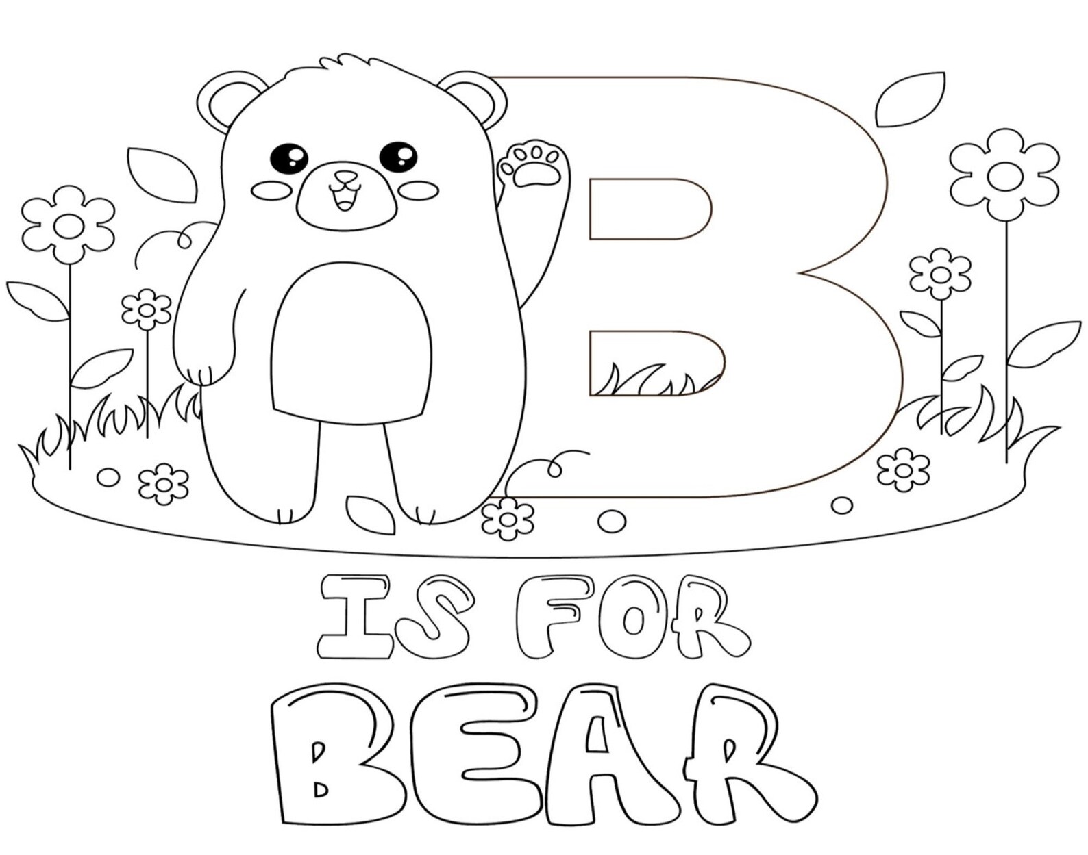 Alphabet ANIMAL Coloring Pages for Kids Boys Girls and - Etsy