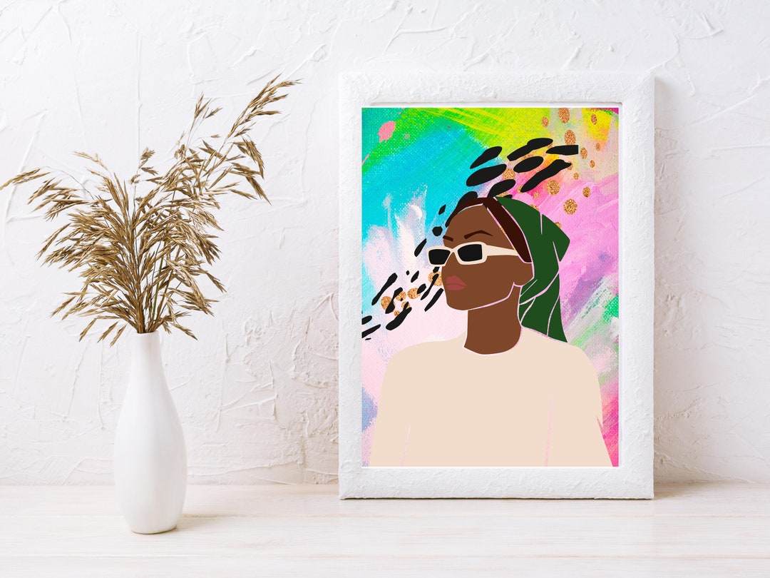 Lisa - Digital Print - Printable- Instant Download- Wall Art - Urban ...