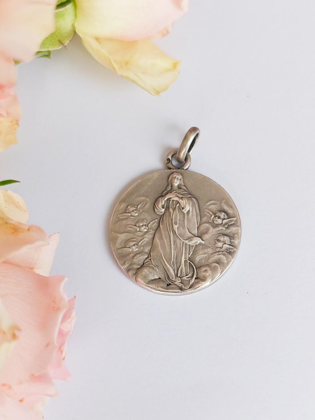 **聖ゲルマヌス（Saint Germain）**のメダイ 聖ゲルマヌス（Saint Germain）**のメダイ Saint Germain Medal - Etsy