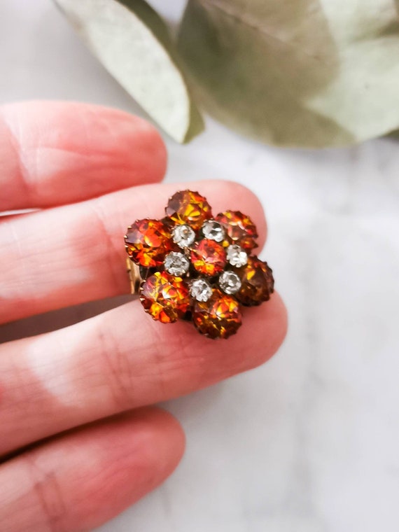 Bijoux Vintage superbe broche & collier de perles