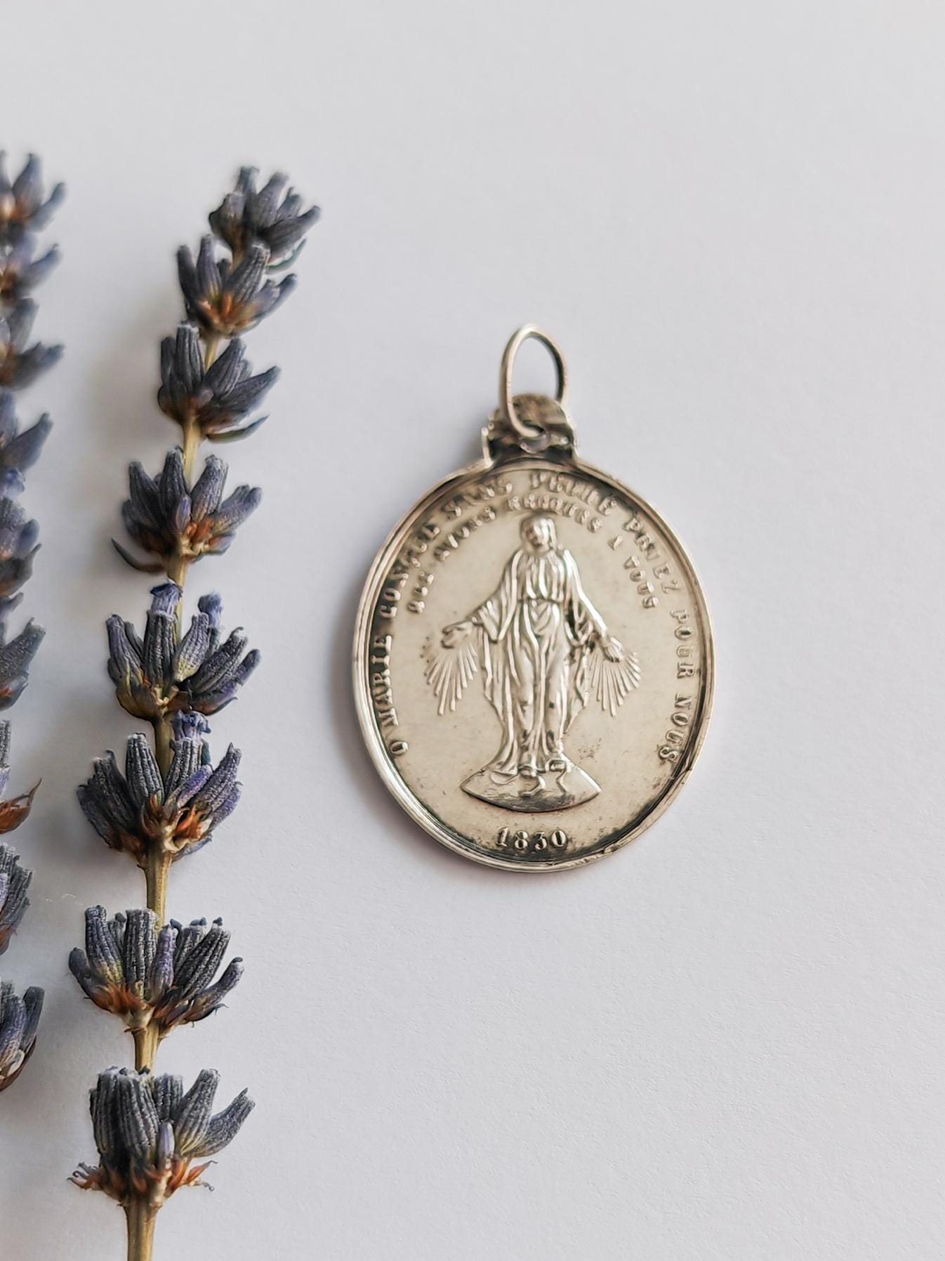 Médaille Bouclier Argent Massif 925 – 11,4g – Années 1960 (1961-62) – Britannique