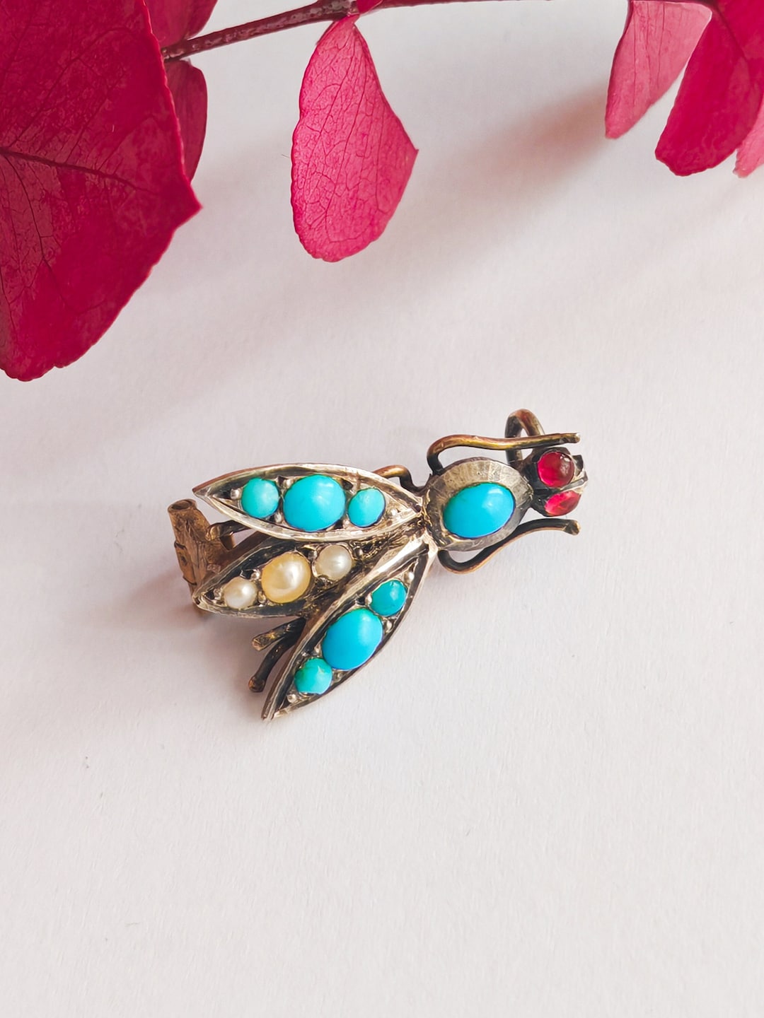 Broche ancienne avec mouche - France