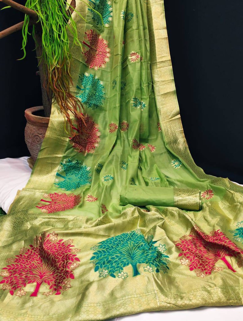 Saree,saree for women,Saree dress,wedding saree,Indian saree,green saree kora chanderi saree,traditional saree,sari,saris,saree dress
