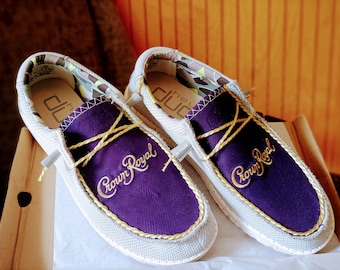 Custom Crown Royal Hey Dudes Grey