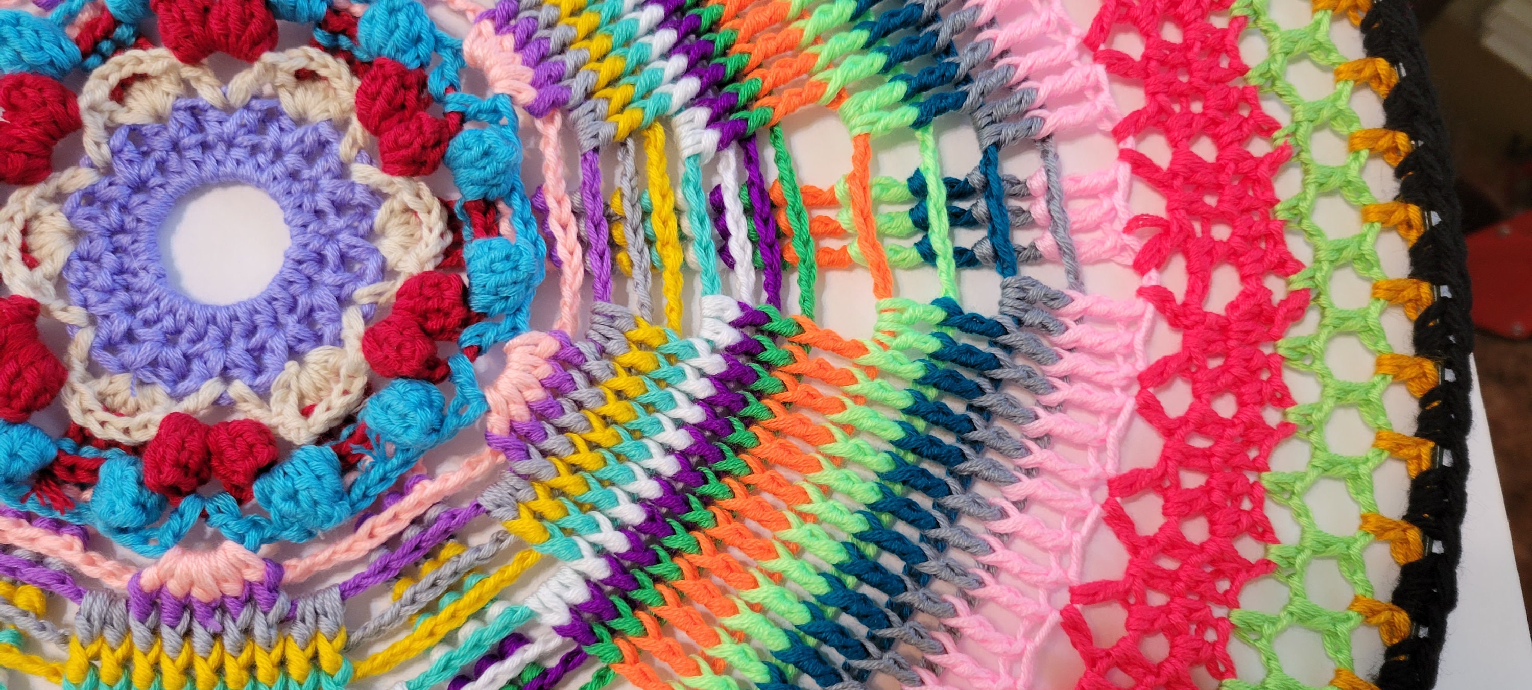 Wheel Crochet Pattern Crochet Wheelchair Wheel Cover Pattern: Mandala Design (PDF Digital) - Etsy