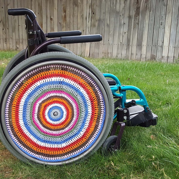 Wheelchair Cover for Wheel Etsy
