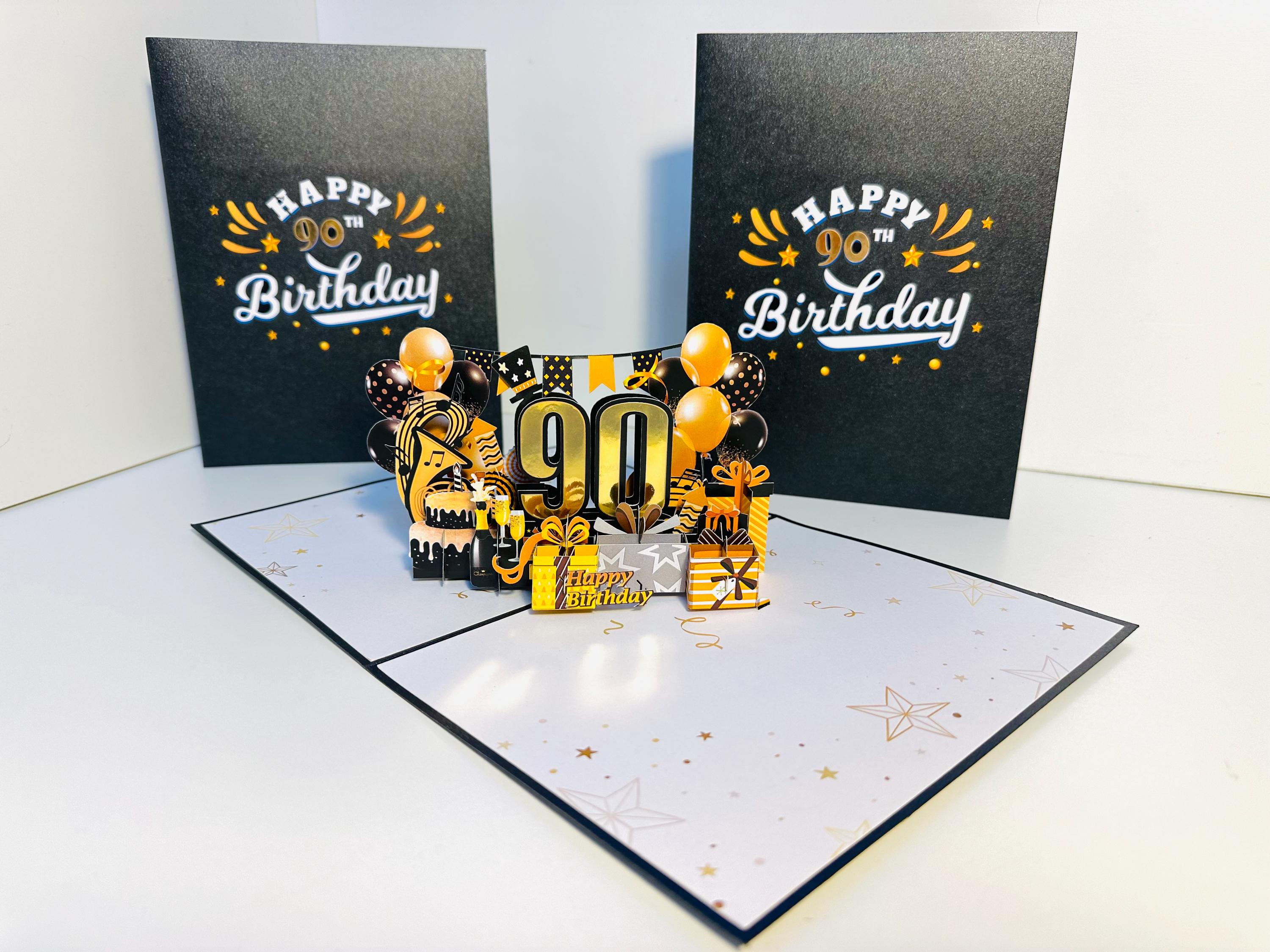 Biglietto pop-up per il 60° compleanno