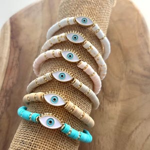 OVAL EYE BRACELET, evil eye bracelet, energy bracelet, protection bracelet, vibrational bracelet, women&#39;s gift, energy treatment