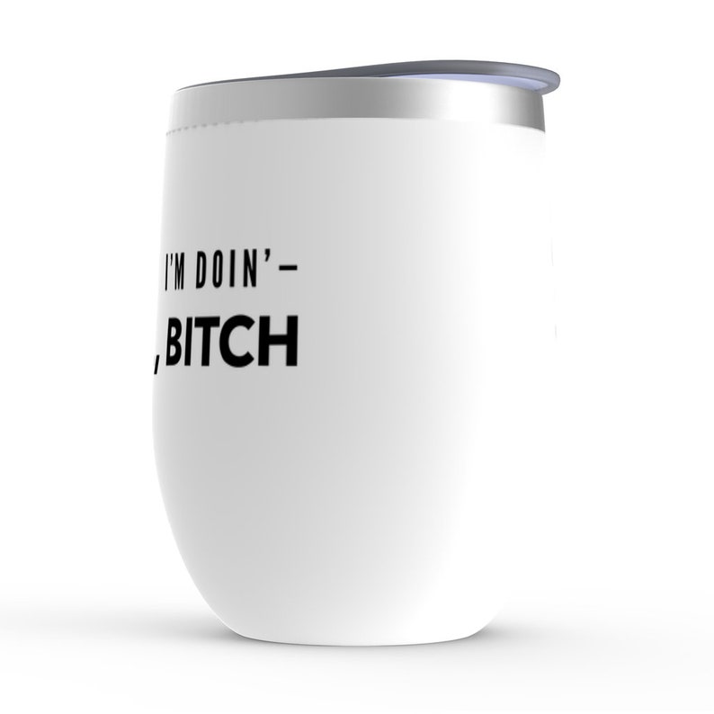 Dorinda Medley RHONY Stemless Wine Tumblers ft Not Well Real Housewives of New York Bitch