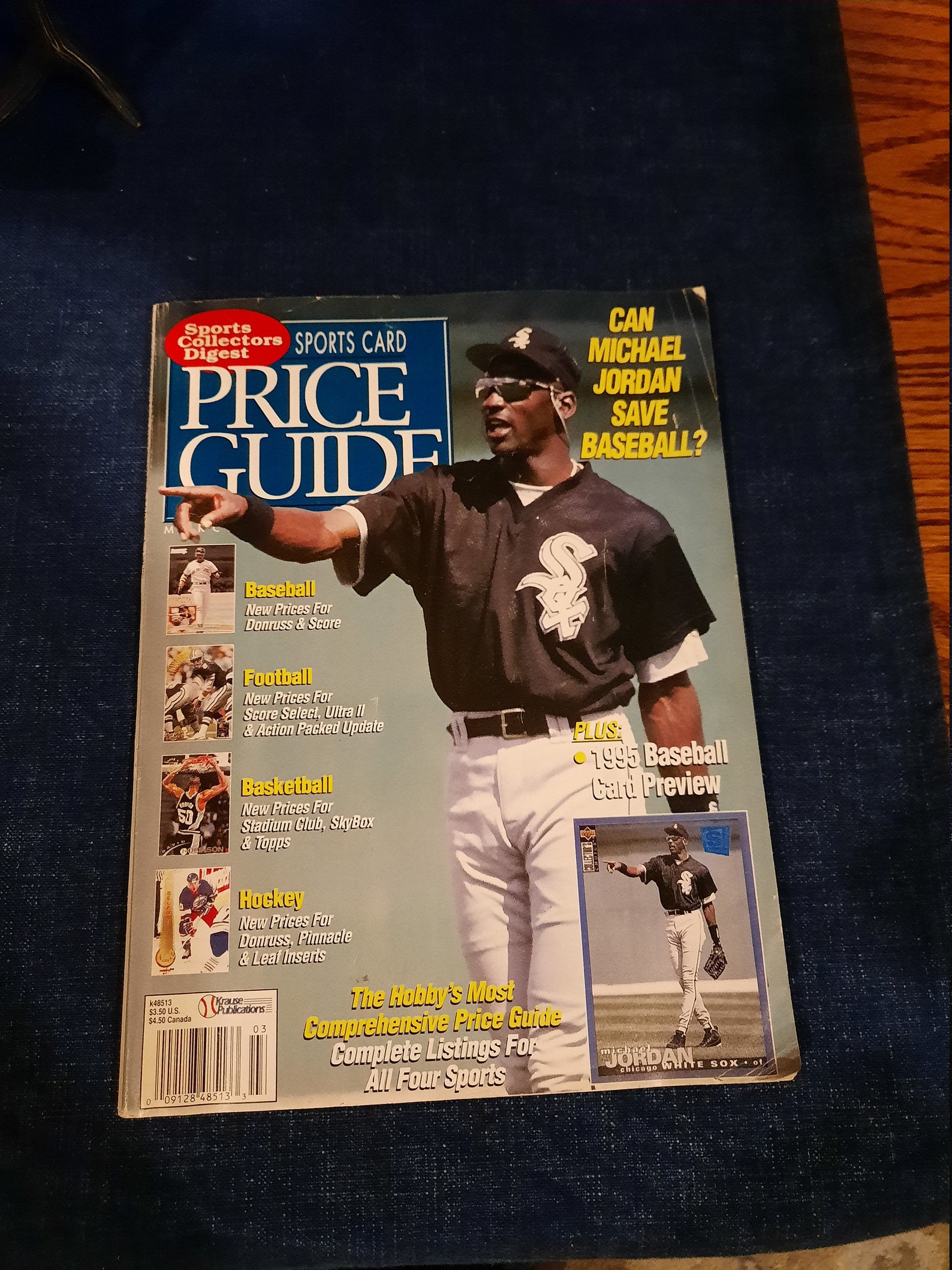 Sports Collectors Digest Price Guide March 1995 Michael Etsy