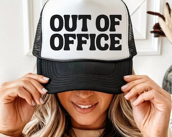 Out of Office Foam trucker hat
