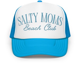 Beach Please Multi-color Adult Foam Trucker Hat - Etsy display picture 1