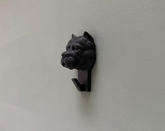 American Bulldog Hook - For Keys, Belts, Towels and Tea Towels - Black, Gray, Gold and White.