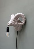 Ram Wall Lamp with Horns - Unique Animal Head Lamp - Cool Animal Head Wall Lamp - Eye-catcher for Living Room - Ram Animal Head Wall Lamp product logo