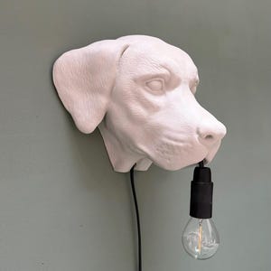 Labrador wall lamp - atmospheric dog lamp for the wall - unique gift for dog lovers