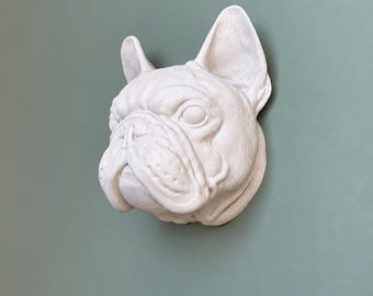 French Bulldog Wall Decoration – French Bulldog Wall Decor – Dog Head Wall Decoration – Animal Wall Decoration – Gift for Dog Lover
