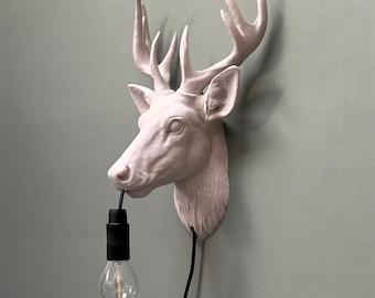 Deer Wall Lamp – Decorative Wall Lighting – Animal Lamp – Interior Wall Lamp – Unique Design