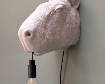Capybara Wall Lamp - Nursery Lamp - Cute Animal Lamp - Unique Decoration - Nursery Wall Lamp - Animal Lamp - Nursery Animal Lamp