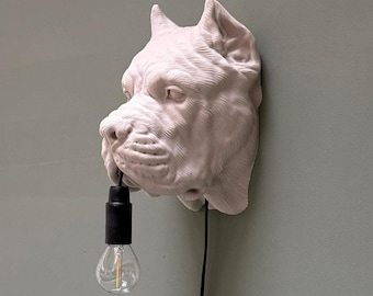 Cane Corso Wall Lamp - Design Lamp - Dog Decorative Lamp - Unique Gift for Dog Lovers - Modern Wall Decor - Dog Lamp