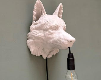 Border Collie Wall Lamp – Perfect Gift for Dog Lovers – Dog Love Wall Lamp – Cute Lamp for Dog Lovers