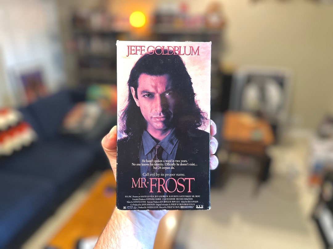Mr. Frost 1990 Jeff Goldblum VHS Etsy