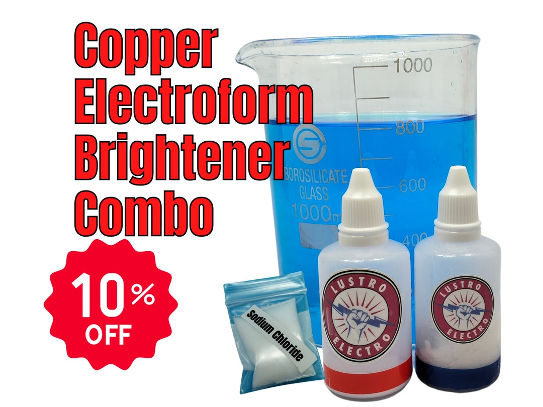 Electroform Brightener Leveling Agent Discounted Combo Chloride Copper Plating Brightener, Low