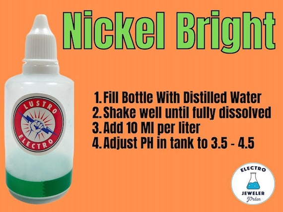 Bright Nickel Salts for Nickel Plating Kits