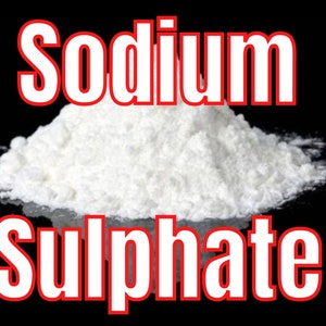 Sulfato de sodio / Galvanoplastia de sulfato de sodio, limpieza, suministro de fabricación de vidrio 100 - 240 gramos